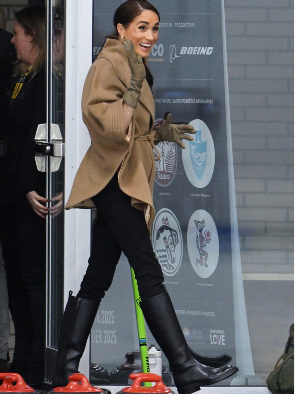 CO Essentials Black Leather Riding Boots ASO Meghan Markle